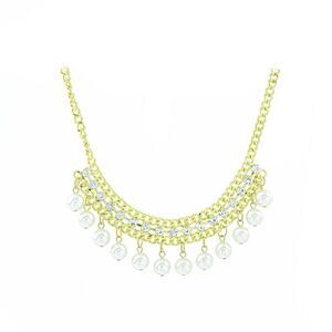 The Skyline Collection Vanilla Bean Delight Gold-Tone Collar Statement Necklace
